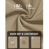 imageTACVASEN Mens Lighweight Hiking Pants Athletic Casual Quick Dry Stretch Water Resistant Joggers with Pockets Workout GymKhaki