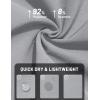 imageTACVASEN Mens Lighweight Hiking Pants Athletic Casual Quick Dry Stretch Water Resistant Joggers with Pockets Workout GymLight Grey