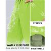 imageTACVASEN Mens Lighweight Hiking Pants Athletic Casual Quick Dry Stretch Water Resistant Joggers with Pockets Workout GymYellow Green