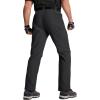 imageTACVASEN Mens Cargo Work Pants Construction Tactical Water Resistant Lightweight Outdoor Hiking Pants with 9 PocketsBlack