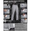 imageTACVASEN Mens Cargo Work Pants Construction Tactical Water Resistant Lightweight Outdoor Hiking Pants with 9 PocketsLight Grey