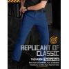 imageTACVASEN Mens Cargo Work Pants Construction Tactical Water Resistant Lightweight Outdoor Hiking Pants with 9 PocketsRoyal Blue