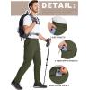 imageTACVASEN Mens Hiking Pants Lightweight Quick Dry Work Pants with 6 Pockets Tactical Water Resistant Ripstop Outdoor TrekkingArmy Green