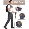 imageTACVASEN Mens Hiking Pants Lightweight Quick Dry Work Pants with 6 Pockets Tactical Water Resistant Ripstop Outdoor TrekkingDark Grey