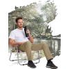 imageTACVASEN Mens Hiking Pants Lightweight Quick Dry Work Pants with 6 Pockets Tactical Water Resistant Ripstop Outdoor TrekkingKhaki