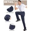 imageTACVASEN Mens Hiking Pants Lightweight Quick Dry Work Pants with 6 Pockets Tactical Water Resistant Ripstop Outdoor TrekkingNavy