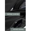 imageTACVASEN Mens Hiking Snowboard Pants Water Resistant Outdoor Recreation Fleece Lined Ski PantsBlack