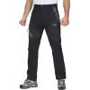 imageTACVASEN Mens Skiing Snow Pants Fleece Lined Waterproof Winter Insulated Hiking Pant for Outdoor Work Hunting CargoBlack