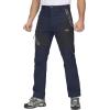 imageTACVASEN Mens Skiing Snow Pants Fleece Lined Waterproof Winter Insulated Hiking Pant for Outdoor Work Hunting CargoDgrey Navy
