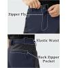 imageTACVASEN Mens Skiing Snow Pants Fleece Lined Waterproof Winter Insulated Hiking Pant for Outdoor Work Hunting CargoDgrey Navy