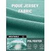 imageTACVASEN Mens Golf Polo Short Sleeve Performance Polo Quick Dry Tactical Polo Shirt Dry Fit Pique Lightweight Shirt06grey Green