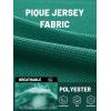 imageTACVASEN Mens Golf Polo Short Sleeve Performance Polo Quick Dry Tactical Polo Shirt Dry Fit Pique Lightweight Shirt07egreen