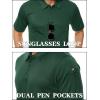 imageTACVASEN Mens Golf Polo Short Sleeve Performance Polo Quick Dry Tactical Polo Shirt Dry Fit Pique Lightweight Shirt08dark Green