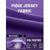 imageTACVASEN Mens Golf Polo Short Sleeve Performance Polo Quick Dry Tactical Polo Shirt Dry Fit Pique Lightweight Shirt14puple
