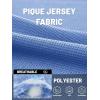 imageTACVASEN Mens Golf Polo Short Sleeve Performance Polo Quick Dry Tactical Polo Shirt Dry Fit Pique Lightweight Shirt19light Blue