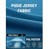 imageTACVASEN Mens Golf Polo Short Sleeve Performance Polo Quick Dry Tactical Polo Shirt Dry Fit Pique Lightweight Shirt21blue Green