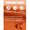 imageTACVASEN Mens Golf Polo Short Sleeve Performance Polo Quick Dry Tactical Polo Shirt Dry Fit Pique Lightweight Shirt25orange