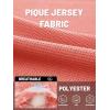 imageTACVASEN Mens Golf Polo Short Sleeve Performance Polo Quick Dry Tactical Polo Shirt Dry Fit Pique Lightweight Shirt26watermelon Red