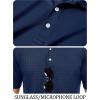 imageTACVASEN Mens Golf Shirt Dry Fit Mens Polo Shirts Short Sleeve Performance Golf Polos for Men with Collar Work Shirts01navy