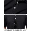 imageTACVASEN Mens Golf Shirt Dry Fit Mens Polo Shirts Short Sleeve Performance Golf Polos for Men with Collar Work Shirts02black