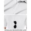 imageTACVASEN Mens Golf Shirt Dry Fit Mens Polo Shirts Short Sleeve Performance Golf Polos for Men with Collar Work Shirts03white