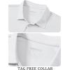 imageTACVASEN Mens Golf Shirt Dry Fit Mens Polo Shirts Short Sleeve Performance Golf Polos for Men with Collar Work Shirts03white