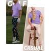 imageTACVASEN Mens Golf Shirt Dry Fit Mens Polo Shirts Short Sleeve Performance Golf Polos for Men with Collar Work Shirts05light Purple