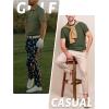imageTACVASEN Mens Golf Shirt Dry Fit Mens Polo Shirts Short Sleeve Performance Golf Polos for Men with Collar Work Shirts07army Green