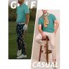 imageTACVASEN Mens Golf Shirt Dry Fit Mens Polo Shirts Short Sleeve Performance Golf Polos for Men with Collar Work Shirts15grey Green