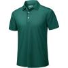 imageTACVASEN Mens Golf Shirt Dry Fit Mens Polo Shirts Short Sleeve Performance Golf Polos for Men with Collar Work Shirts14emerald Green