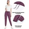 imageTACVASEN Running Pants for Women Lightweight Cooling Active Daily Pant Purple Red S