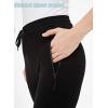 imageTACVASEN Womens Athletic Pants Breathable Yoga Sweatpants Gym Workout Sportwear Black S