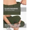 imageTACVASEN Womens Cargo Capris Hiking Pants Lightweight Quick Dry Travel Long Shorts Golf Casual Summer Zipper PocketsArmy Green