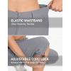 imageTACVASEN Womens Cargo Capris Hiking Pants Lightweight Quick Dry Travel Long Shorts Golf Casual Summer Zipper PocketsLight Grey