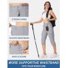 imageTACVASEN Womens Cargo Capris Lightweight Hiking Capri Pants with Pockets Water Resistant Summer Travel Outdoor CasualLight Grey