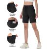 imageTACVASEN Womens Hiking Shorts Quick Dry Lightweight 8quot Water Resistant Athletic Shorts with Pockets Outdoor Golf ActiveBlack