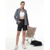 imageTACVASEN Womens Hiking Shorts Quick Dry Lightweight 8quot Water Resistant Athletic Shorts with Pockets Outdoor Golf ActiveBlack
