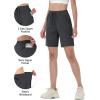 imageTACVASEN Womens Hiking Shorts Quick Dry Lightweight 8quot Water Resistant Athletic Shorts with Pockets Outdoor Golf ActiveDark Grey
