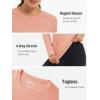 imageTACVASEN Womens Long Sleeve Rash Guard UPF 50 UV Sun Shirts Quick Dry Swim Shirt Hiking TopsApricot