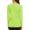 imageTACVASEN Womens Long Sleeve Rash Guard UPF 50 UV Sun Shirts Quick Dry Swim Shirt Hiking TopsFgreen