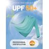 imageTACVASEN Womens Long Sleeve Rash Guard UPF 50 UV Sun Shirts Quick Dry Swim Shirt Hiking TopsGrey Green