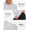 imageTACVASEN Womens Long Sleeve Rash Guard UPF 50 UV Sun Shirts Quick Dry Swim Shirt Hiking TopsLight Grey
