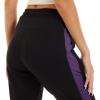 imageTACVASEN Womens Sport Pants Outdoor Jogger Cotton Running Sweatpants Elastic Waist Black Purple 32