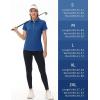imageTACVASEN Polo Shirts for Women Short Sleeve Golf Shirts 4Button Quick Dry Workout Tops Collared for Work Running TennisBlue