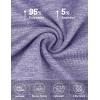 imageTACVASEN Polo Shirts for Women Short Sleeve Golf Shirts 4Button Quick Dry Workout Tops Collared for Work Running TennisLight Purple