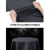 imageTACVASEN Womens Short Sleeve Running Shirts Lightweight Quick Dry TShirts Outdoor Hiking TopsBlack
