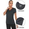 imageTACVASEN Womens Short Sleeve Running Shirts Lightweight Quick Dry TShirts Outdoor Hiking TopsBlack