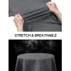 imageTACVASEN Womens Short Sleeve Running Shirts Lightweight Quick Dry TShirts Outdoor Hiking TopsDark Gray