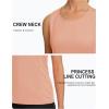 imageTACVASEN Womens UPF 80 Workout Tank Top Sleeveless Quick Dry Sun Protection Hiking Athletic Gym Yoga Running ShirtsApricot