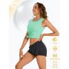 imageTACVASEN Womens UPF 80 Workout Tank Top Sleeveless Quick Dry Sun Protection Hiking Athletic Gym Yoga Running ShirtsMint Green